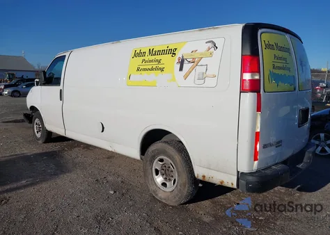 2012 GMC Savana 3500 Work Van from USA, damaged, VIN 1GTZ7UCGXC1127873